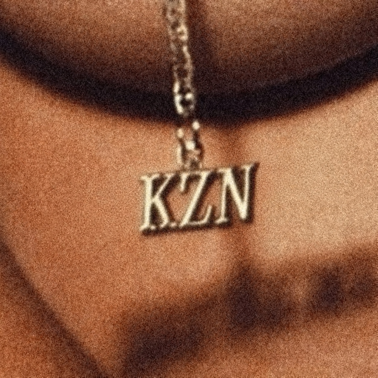 KZN necklace shot on grainy film